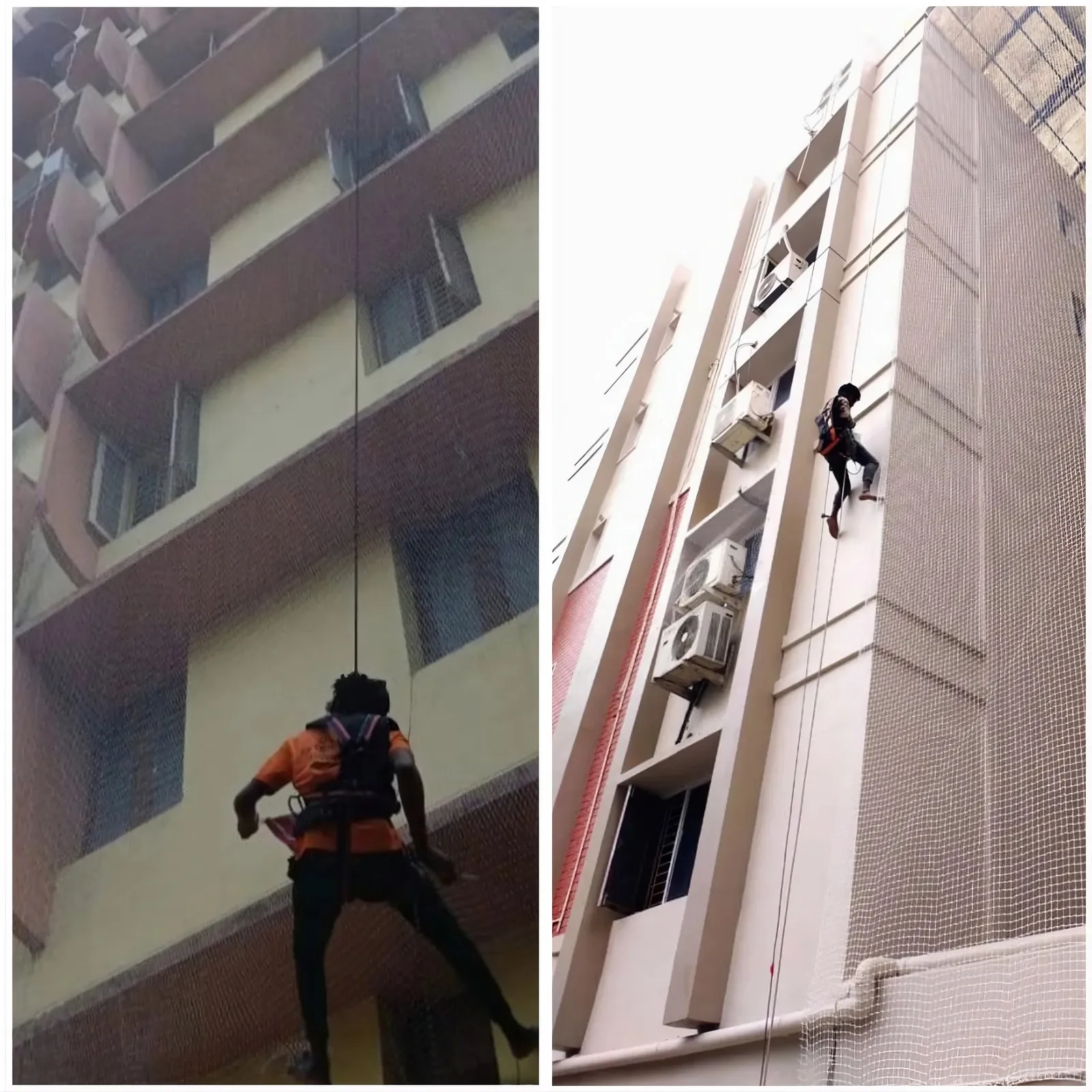 Building safety net installation in Chennai