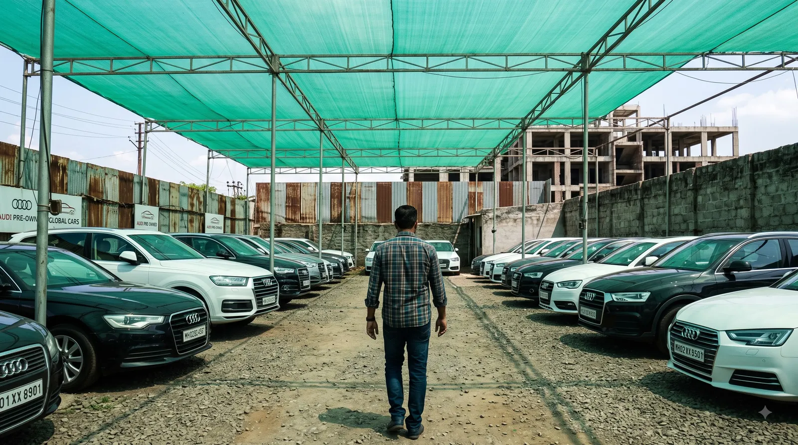 Car parking safety net installation in Chennai