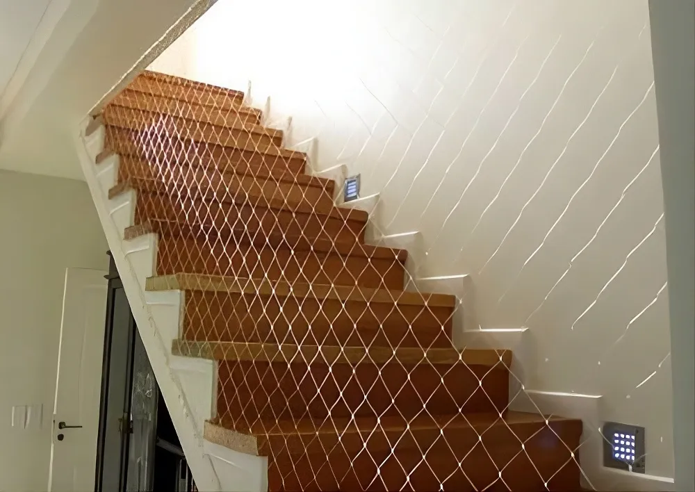 Staircase safety net in Chennai